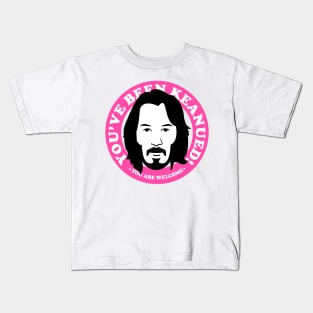 Keanued PINK Kids T-Shirt